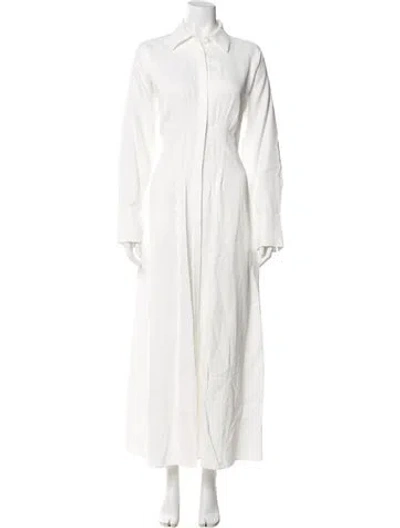 Pre-owned Twp Long Dress In White