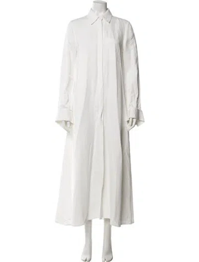Pre-owned Twp Long Dress In White