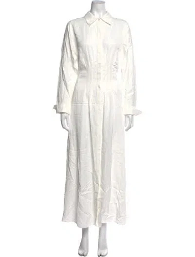 Pre-owned Twp Long Dress In White