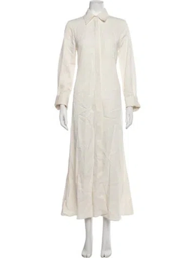 Pre-owned Twp Long Dress In White