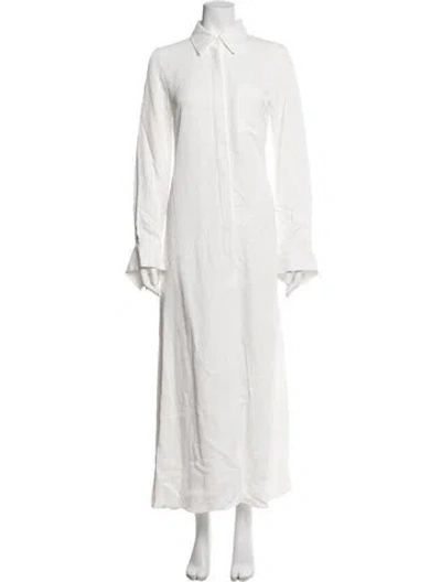 Pre-owned Twp Long Dress In White