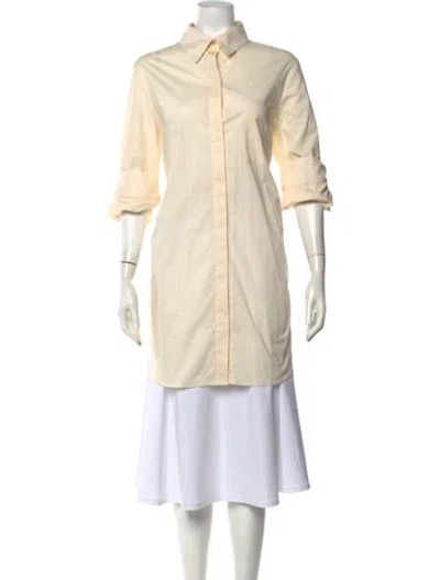Pre-owned Twp Long Dress In Yellow