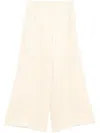 Twp Long Length Palazzo Pants In 黄色