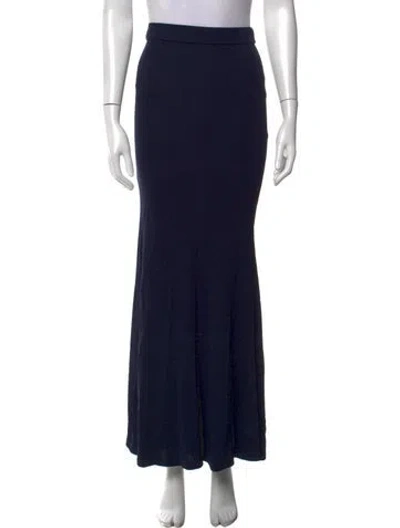 Pre-owned Twp Long Skirt In Black