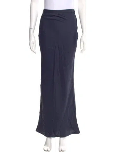 Pre-owned Twp Long Skirt In Blue