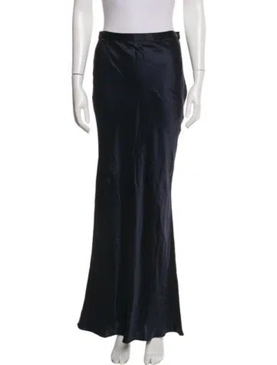 Pre-owned Twp Long Skirt In Blue