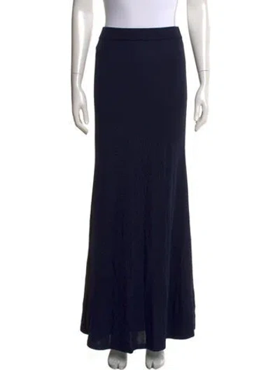 Pre-owned Twp Long Skirt In Blue