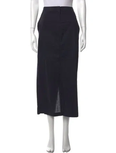 Pre-owned Twp Long Skirt In Blue
