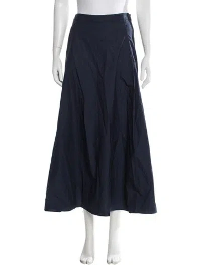 Pre-owned Twp Long Skirt In Blue