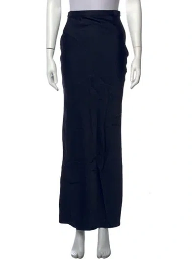 Pre-owned Twp Long Skirt In Blue