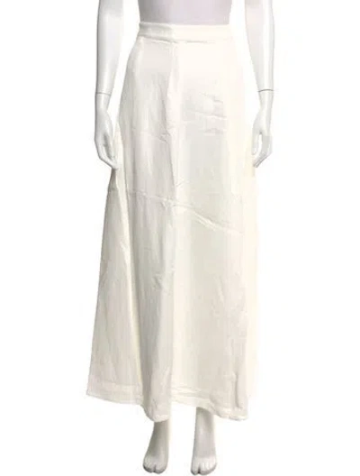 Pre-owned Twp Long Skirt In White