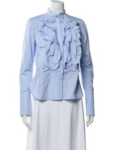 Pre-owned Twp Long Sleeve Blouse In Multi