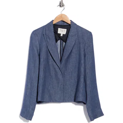Twp Lucy Hemp Blazer In Blue