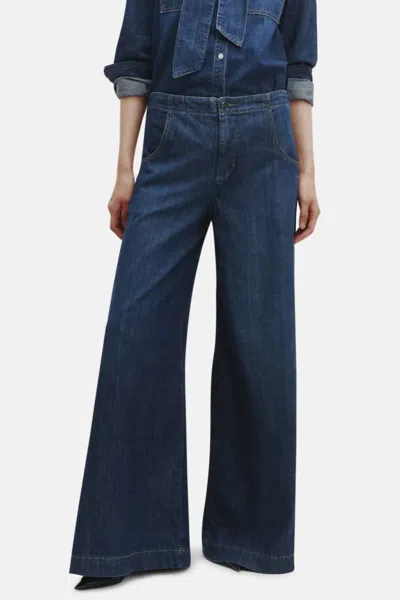 Twp Lulu Jeans In Dark Wash In Blue
