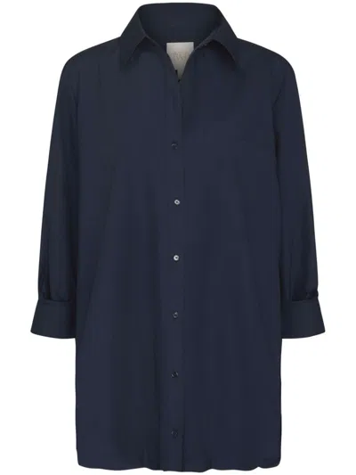 Twp Lunch At Loulou Shirt In Blue