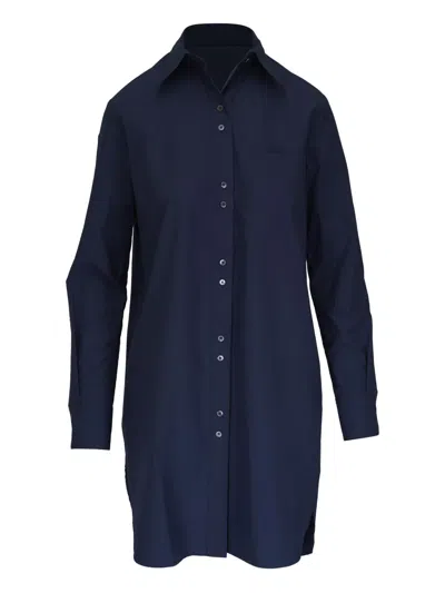 Twp Ma House Dress In 蓝色