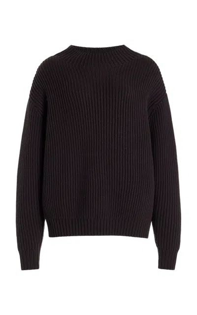 Twp Macie Oversized Cashmere Sweater In Brown