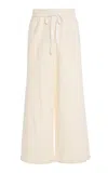 Twp Main St. Cotton-terry Pants In Neutral
