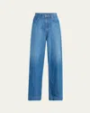 Twp Mcdougal St Wide-leg Denim Pants In Blue