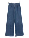 Twp Mcdougal Street Wide-leg Jeans In Blue