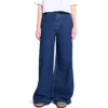 Twp Mcdougal Wide Leg Jeans In Blue