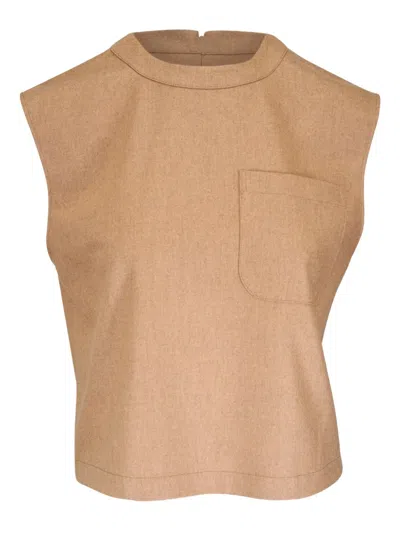 Twp Mélange-effect Vest In 中性色