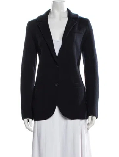 Pre-owned Twp Merino Wool Blazer In Blue