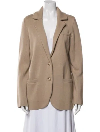 Pre-owned Twp Merino Wool Blazer In Neutral