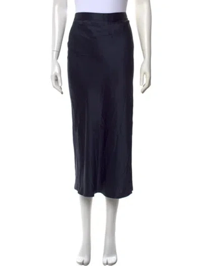 Pre-owned Twp Midi Length Skirt In Blue