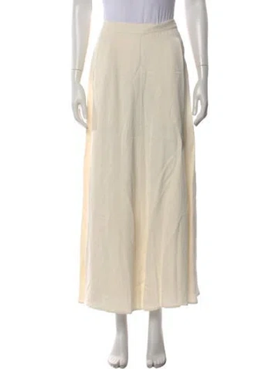 Pre-owned Twp Midi Length Skirt In Neutral