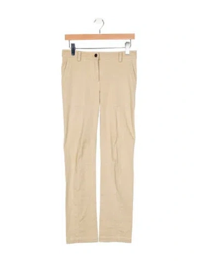 Pre-owned Twp Mid-rise Straight Leg Jeans In Neutral