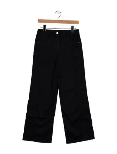 Pre-owned Twp Mid-rise Wide Leg Jeans In Blue