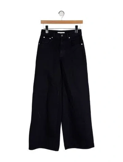 Pre-owned Twp Mid-rise Wide Leg Jeans W/ Tags In Blue