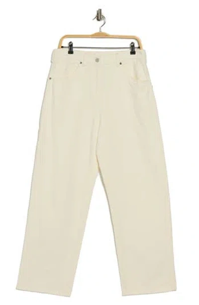 Twp Mila High Waist Stretch Cotton Pants In Neutral