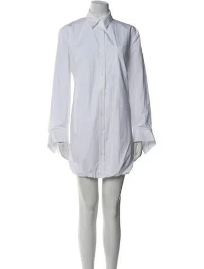 Pre-owned Twp Mini Dress In Blue