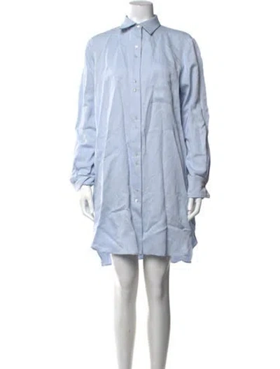 Pre-owned Twp Mini Dress In Blue