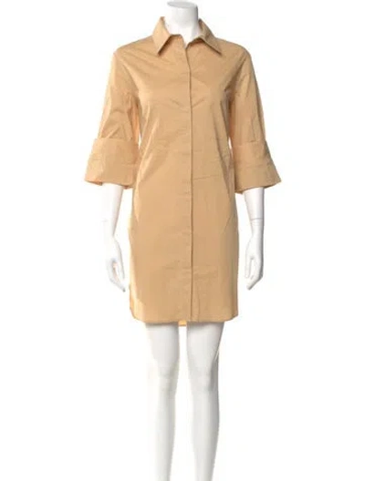 Pre-owned Twp Mini Dress In Neutral