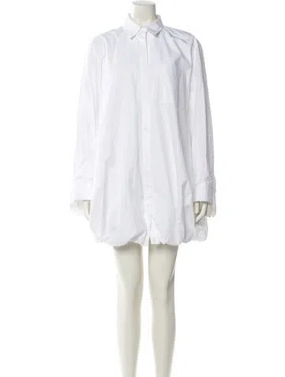 Pre-owned Twp Mini Dress In White