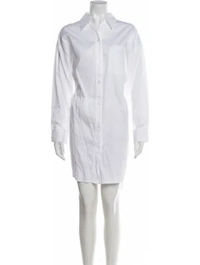 Pre-owned Twp Mini Dress In White