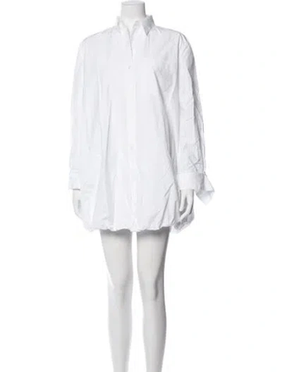 Pre-owned Twp Mini Dress In White