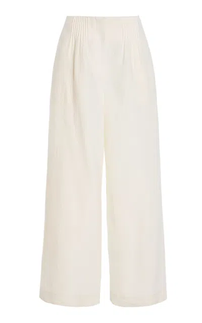 Twp Mini Pleat High-rise Wide-leg Pants