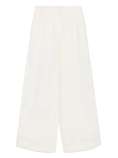 Twp Mini Hose Mit Falten In White