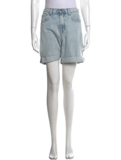 Pre-owned Twp Mini Shorts In Blue
