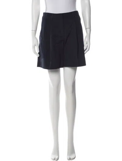 Pre-owned Twp Mini Shorts In Blue