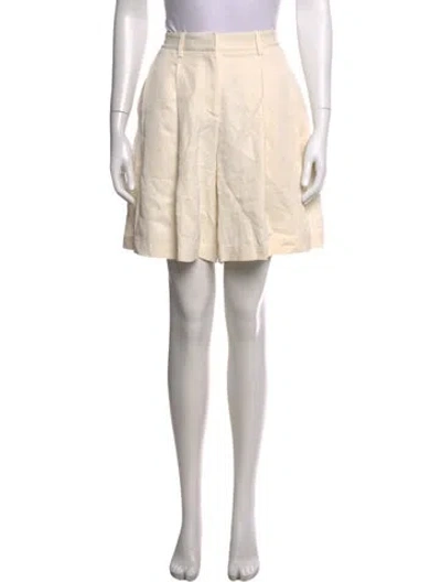 Pre-owned Twp Mini Shorts In Neutrals