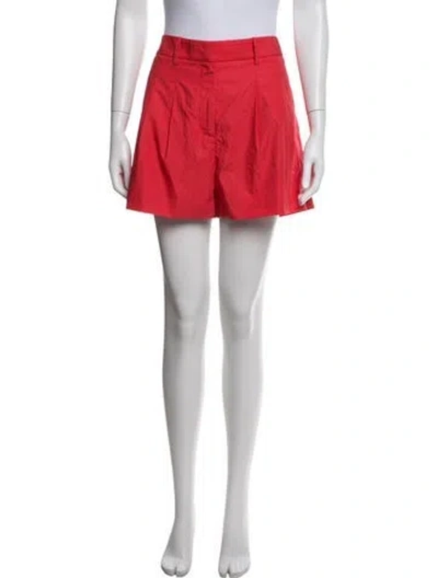 Pre-owned Twp Mini Shorts In Red