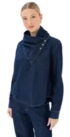 Twp My Maria Blouse Dark Stone In Blue