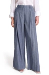 Twp New Didi Pleated Wide Leg Pants In Multi