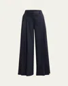 Twp Merino Wool Turtleneck In Medium Heather Grey In Indigo