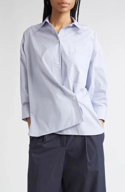 Twp New Earl Pinstripe Button-up Shirt In Multi